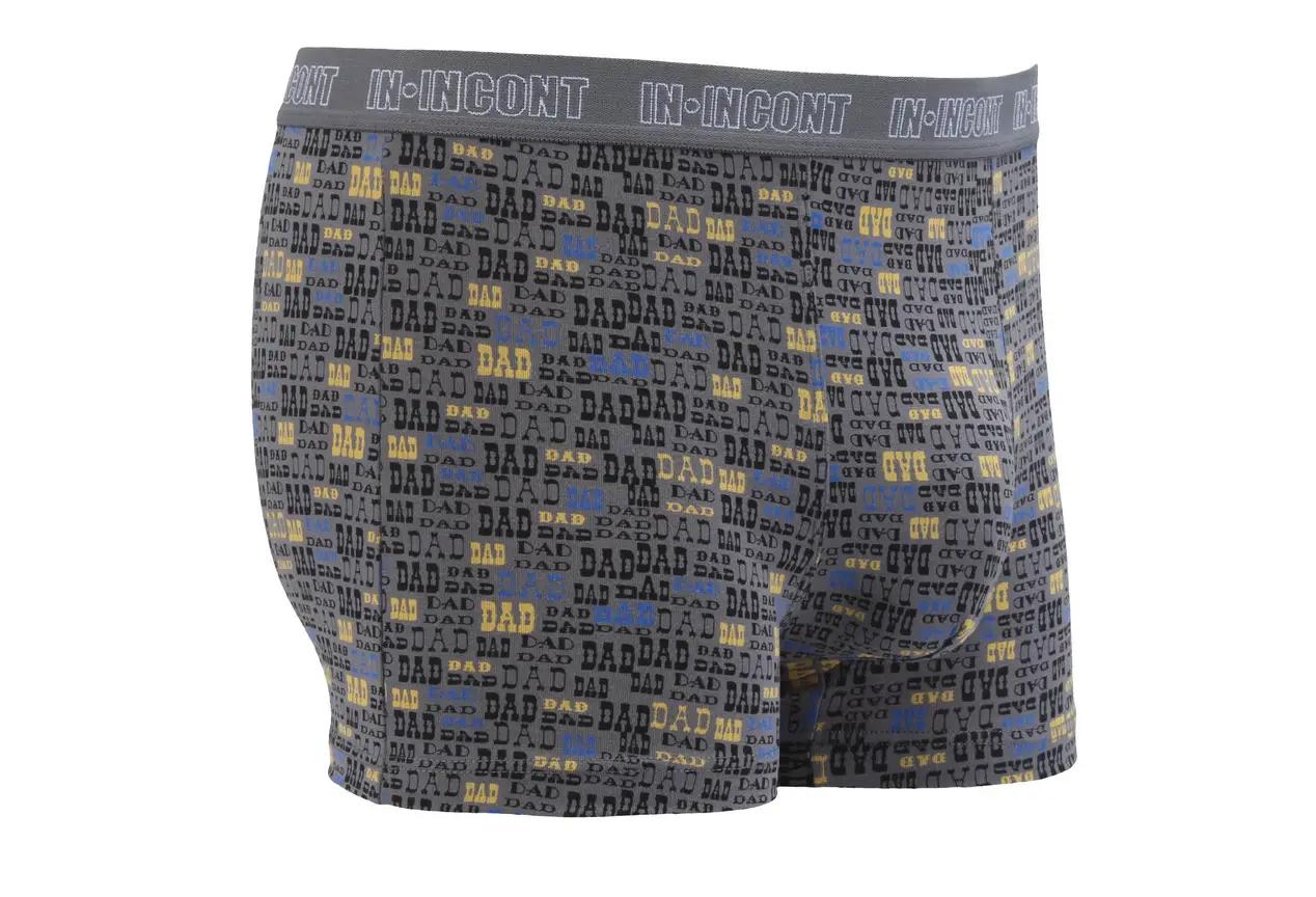 Мужские трусы стрейчевые IN.INCONT 2XL р. 48-50 Серый (9112)