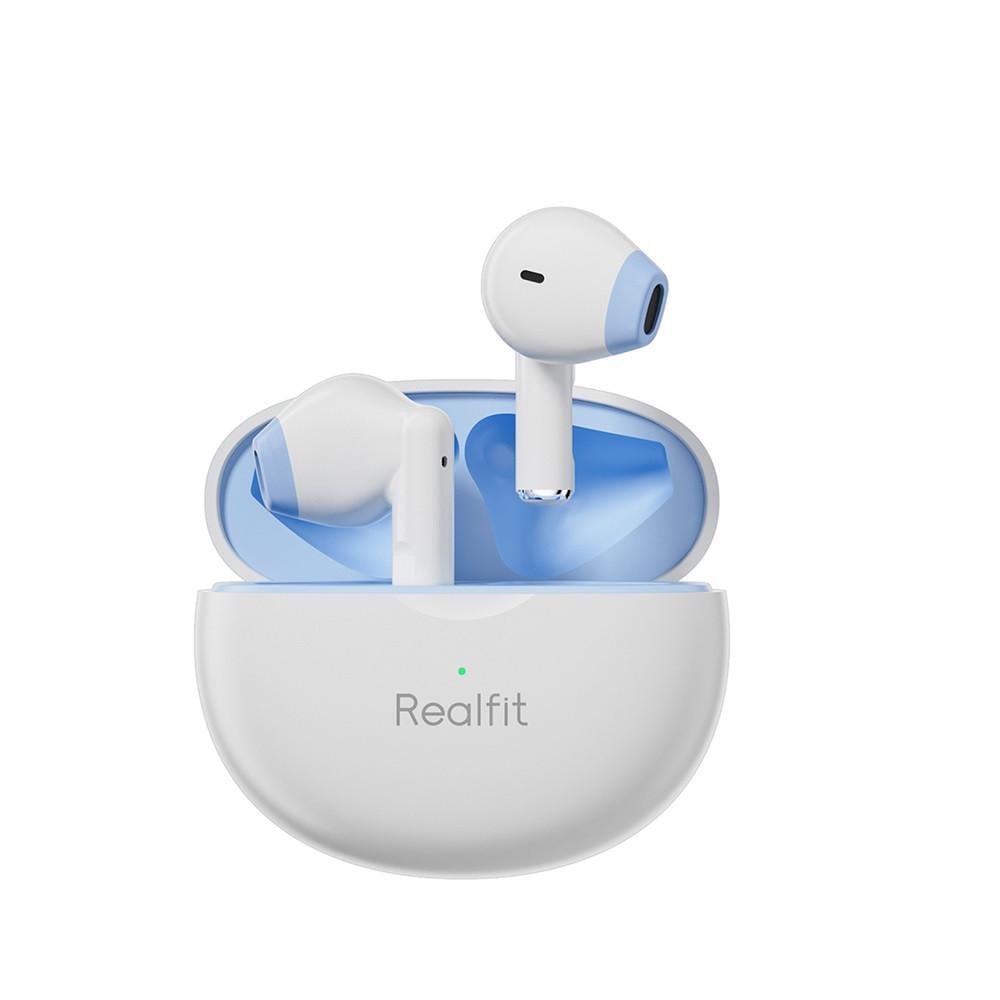 Наушники беспроводные Realfit F2 Pro Bluetooth 5.3 с микрофоном Белый
