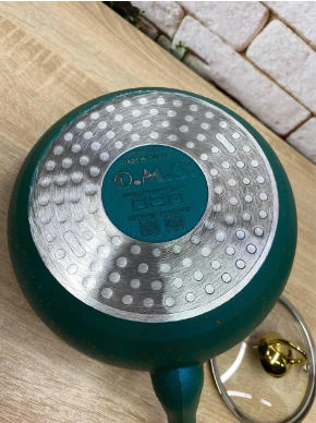 Чайник OMS с гранитным антипригарным покрытием без индукции 2 л Mint (8212-L-Mint) - фото 2