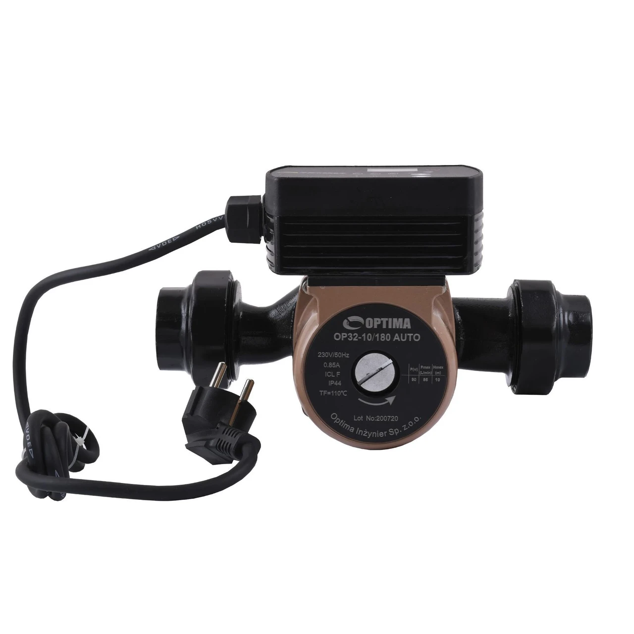 Насос циркуляційний енергозберігаючий Optima OP32-10AUTO гайки 180 мм (00001127)