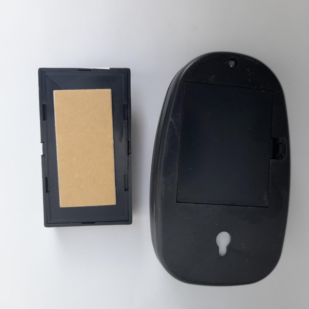 Звон дверной музыкальный Luckarm DIGITAL D8682 беспроводной на батарейках 32 мелодии Черный - фото 5