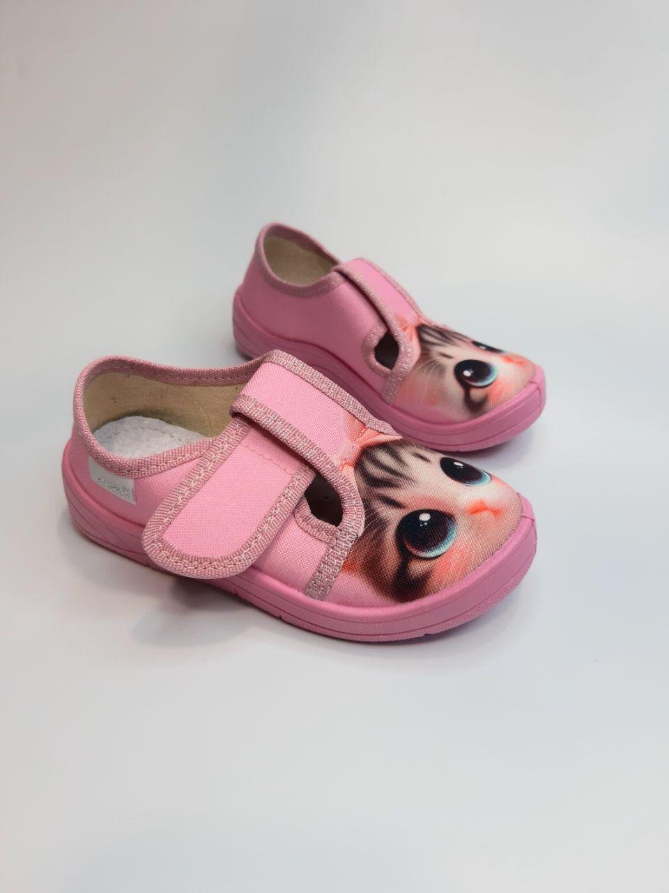 Тапочки для девочки Waldi текстильные р. 26 16,4 см Розовый (360-636)