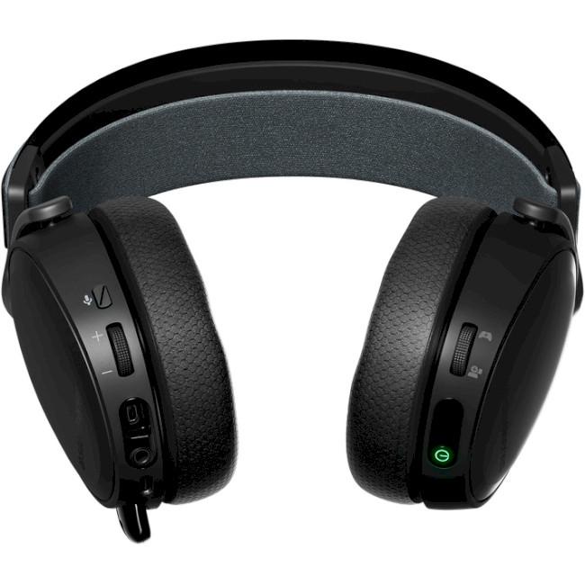 Навушники ігрові SteelSeries Arctis 7+ Wireless Black (61472) - фото 3