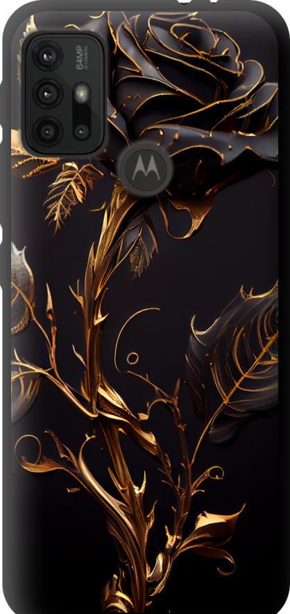 Чехол на Motorola Moto G10 Роза 3 (5552b-2319-42517) Чехол на Motorola Moto G10 Роза 3 (5552b-2319-42517)