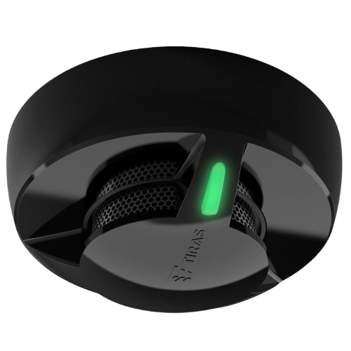 Сповіщувач задимлення неадресний Tiras DETECTO SMK10 PRIME IP30 Black (35227066)