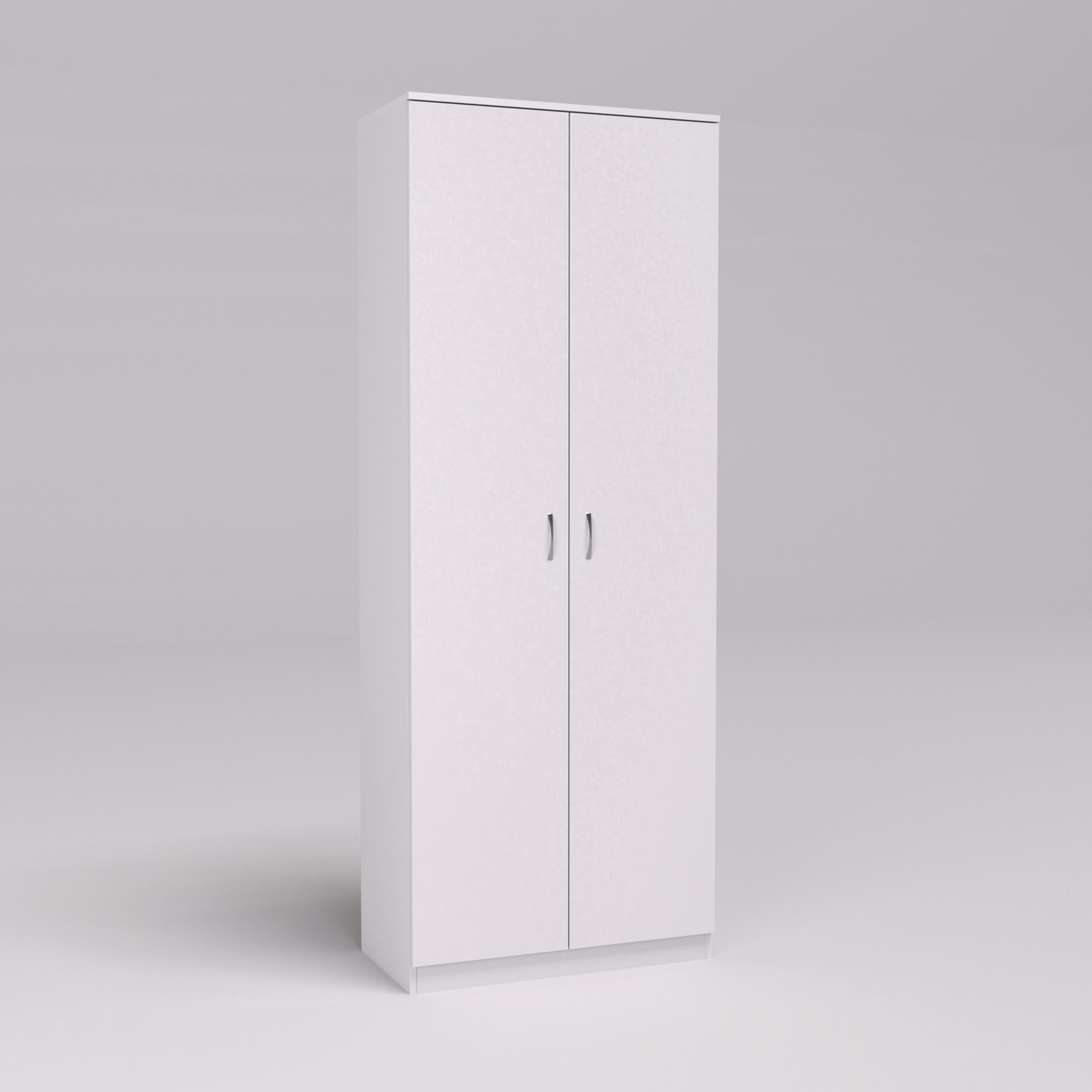 Шафа для одягу ОШ-2 800х420х2100 мм Білий (12786)