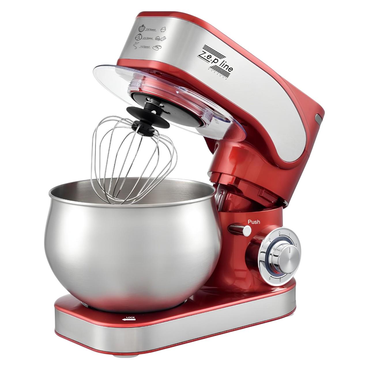 Машина тістомісильна Zepline ZP-136 з імпульсивним режимом 3500 Вт 6 л (є192)