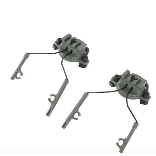 Адаптер затискний для активних навушників на шолом 19-22 мм (31461018)