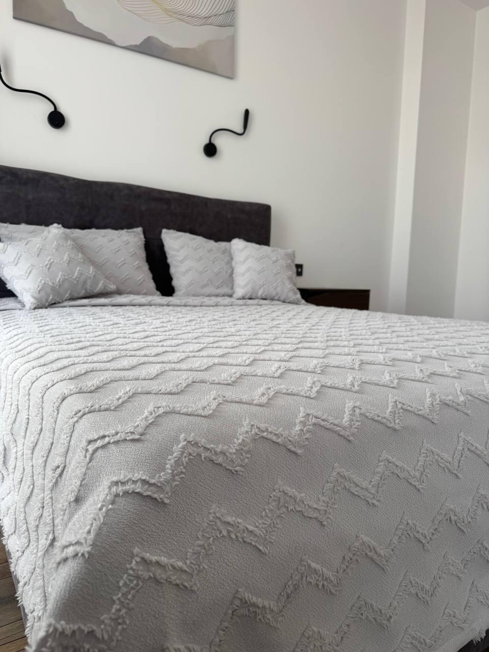 Покрывало Хельга 200x250 см Серый (20774-8-200x250cm) - фото 6