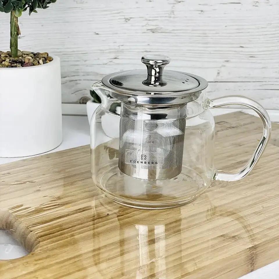 Заварювальний чайник із ситом Edenberg EB-19032 800 мл (2530557527)