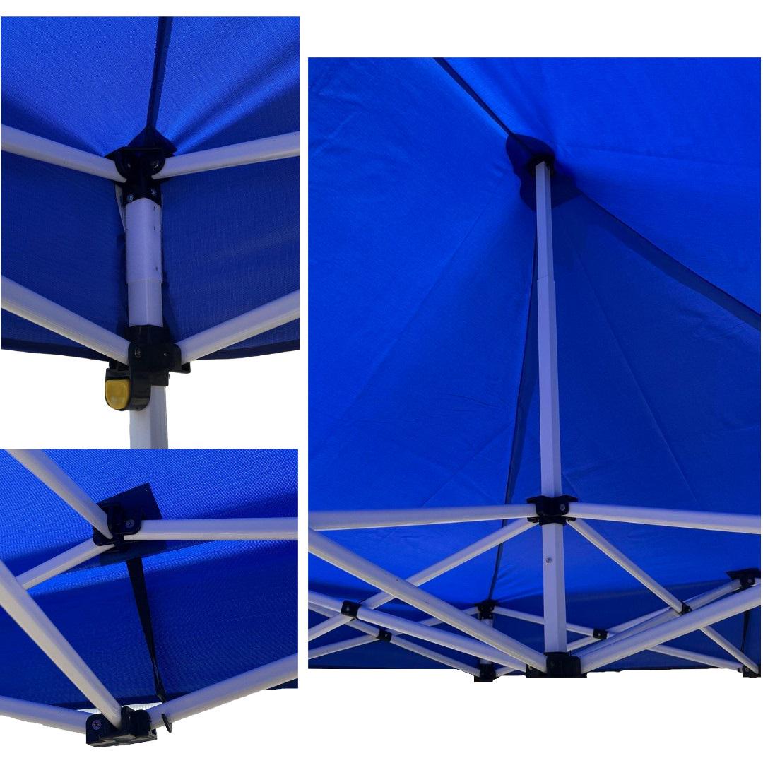 Павільйон-гармошка садовий розсувний Ranger SP-003 3x3x3,2 м Blue (RA 7764) - фото 7 Павільйон-гармошка садовий розсувний Ranger SP-003 3x3x3,2 м Blue (RA 7764) - фото 7