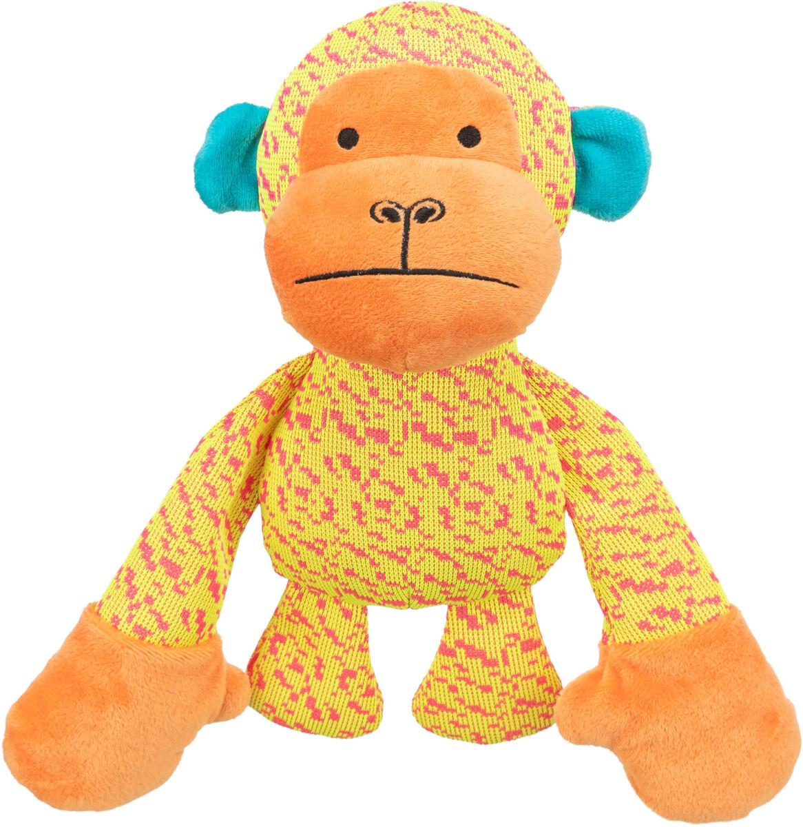 Игрушка Trixie Обезьяна для собак 27 см Желтый