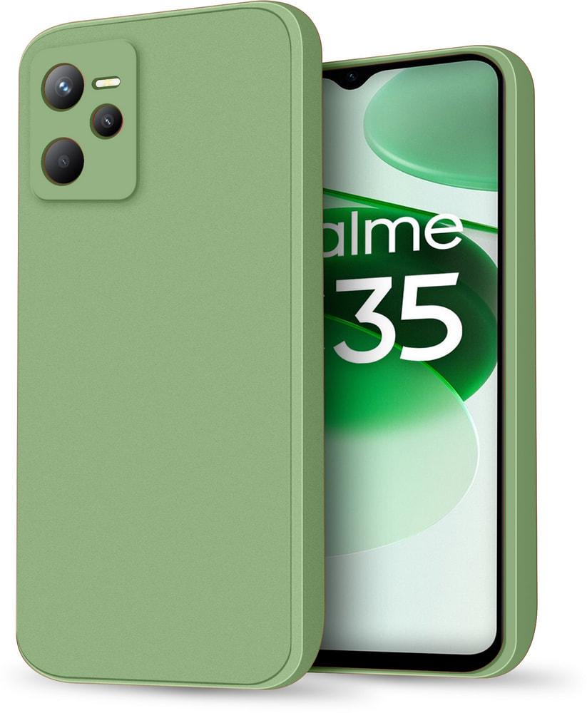 Силиконовый чехол HardCorner для Realme C35 Khaki (30670-17)