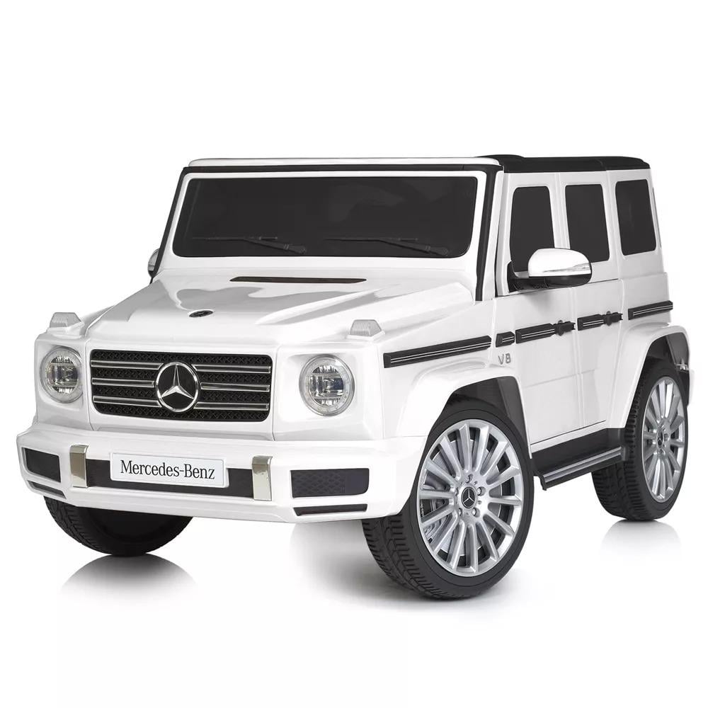 Электромобиль Bambi Джип Mercedes G-CLASS с пультом управления Белый (M 5028EBLRR-1)