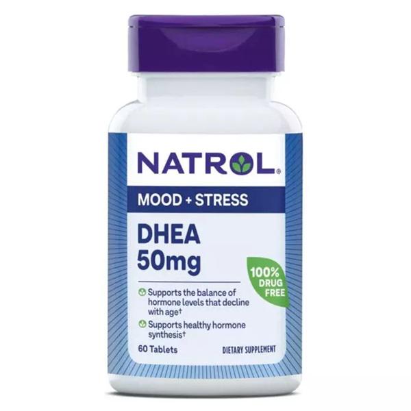 ДГЕА Natrol DHEA 50 mg 60 Tabs (NTL-16106)