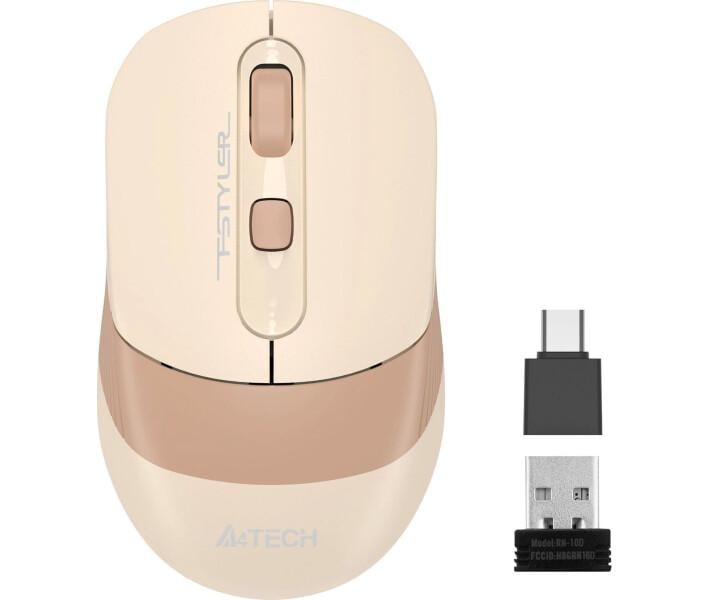 Комп'ютерна мишка A4Tech Fstyler FG10CS Air Cafe Latte USB (143279)