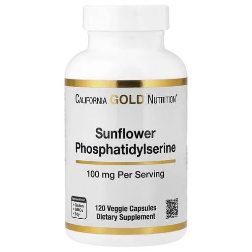 Фосфолипиды CGN Sunflower Phosphatidylserine 100 мг 120 Capsules (LKN-01691)