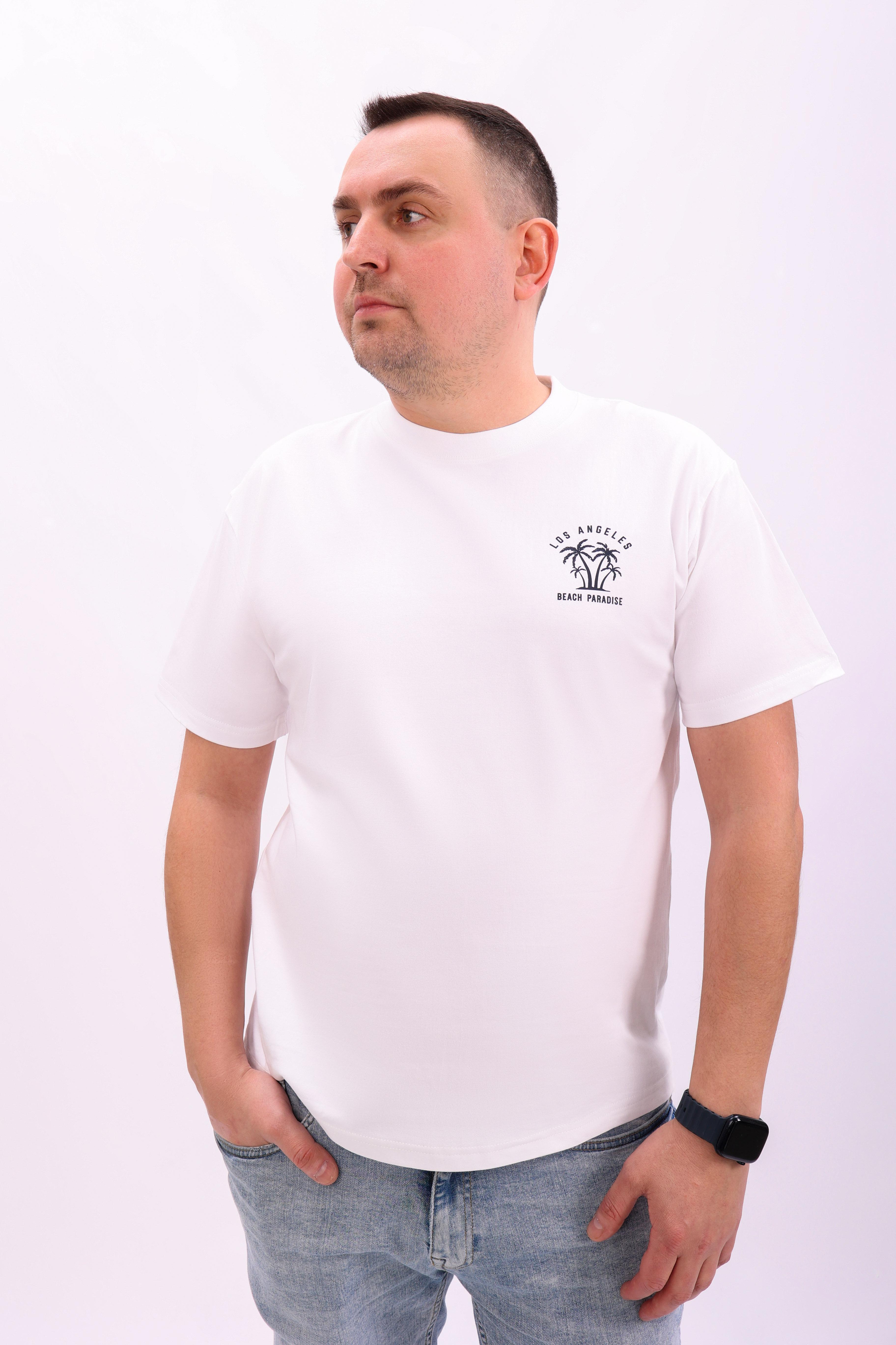 Футболка мужская Where Uwear 347115 S Белый (347115_S)