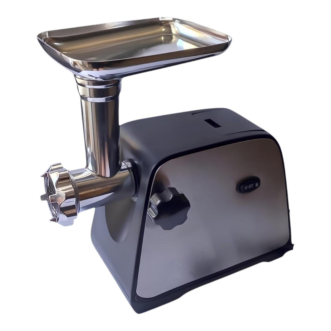 М'ясорубка шнекова Domotec MS-2028 з металевим лотком та функцією реверс 4500 Вт (є294) - фото 3 М'ясорубка шнекова Domotec MS-2028 з металевим лотком та функцією реверс 4500 Вт (є294) - фото 3