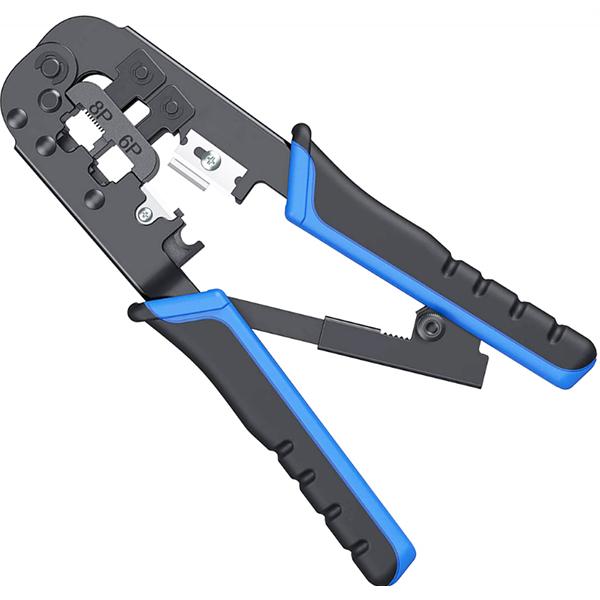 ᐉ Клещи Vorfal для обжимки и зачистки телефонных и сетевых кабелей тип ...