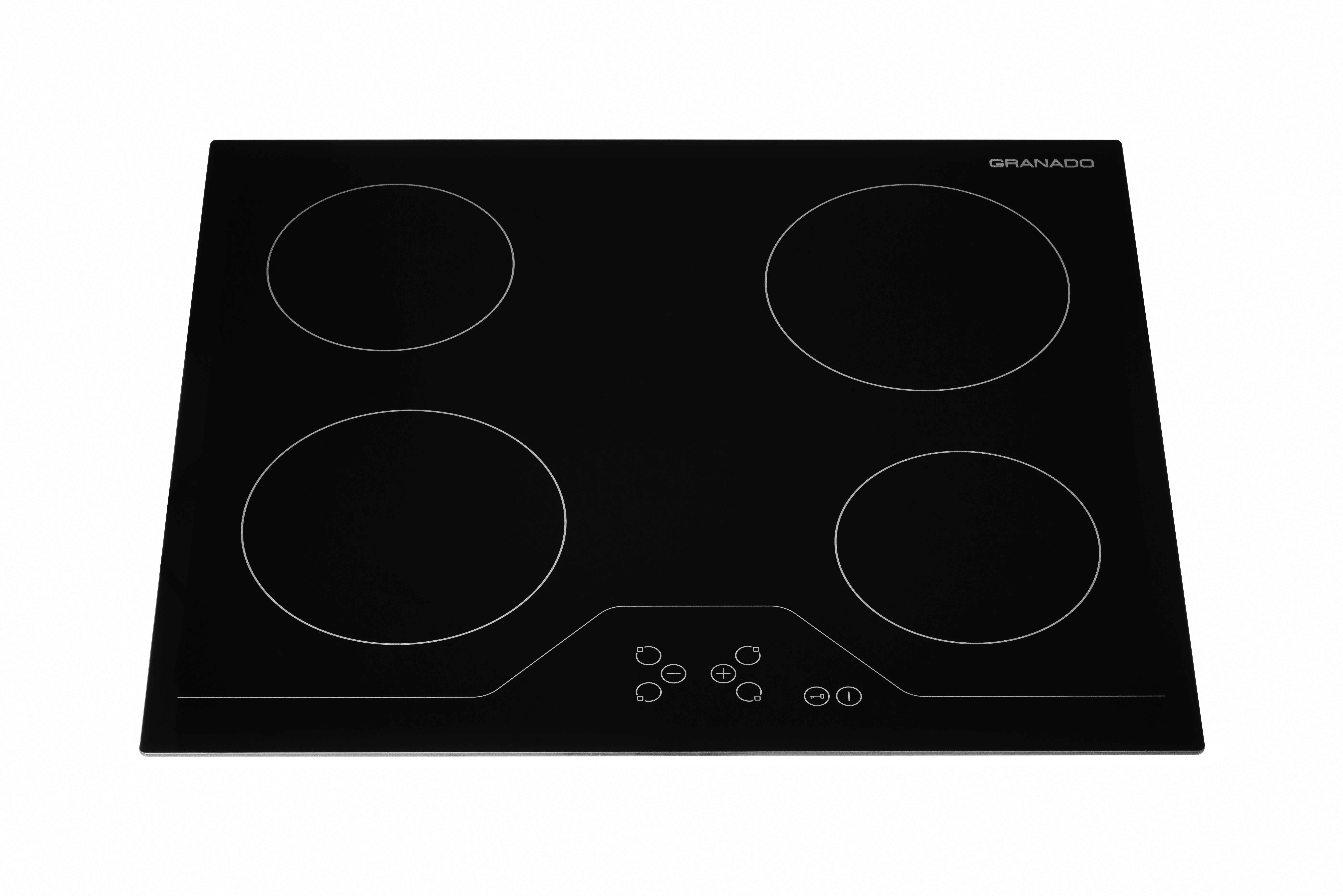 Комплект Granado духовой шкаф электрический GEO 62-0200 Black и варочная поверхность электрическая GVH 624 (GOH010202) - фото 10