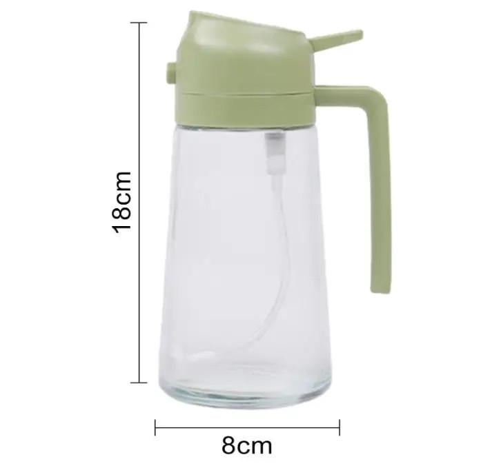 Бутылка с распылителем для масла 2в1 Зеленый (23705408) - фото 10