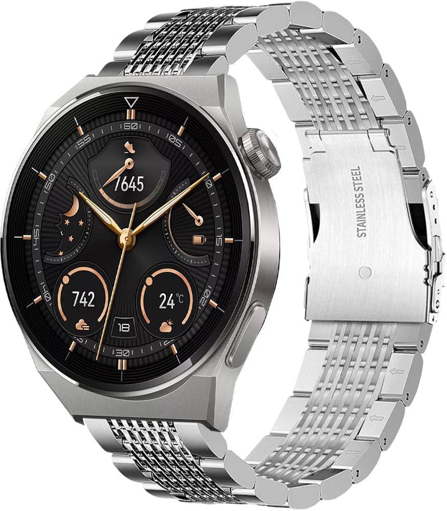 Ремешок металлический Gripix для Huawei Watch GT3 Pro 46 мм Silver (42036-59)