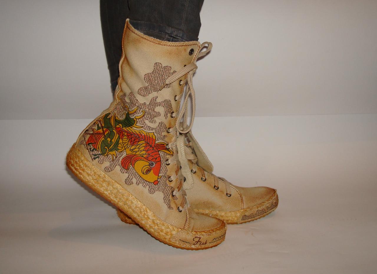 Кеди жіночі Linda р. 37 23,5 см Бежевий - фото 2