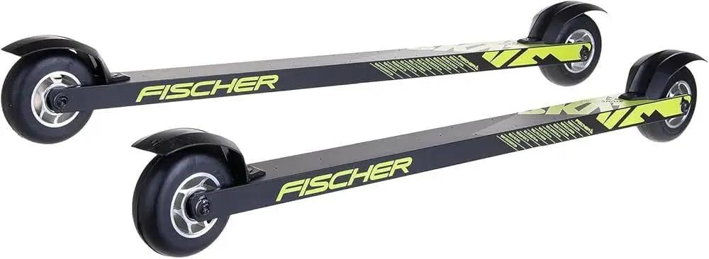 Лижоролери fischer RC5 алюмінієва рама без кріплення для початківців Black/Yellow