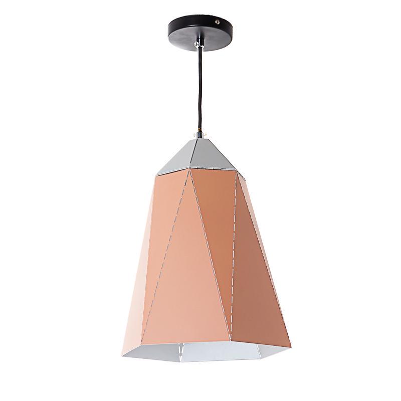 Люстра підвісна Light House ES-15421/S/peachy на одну лампу Персиковий