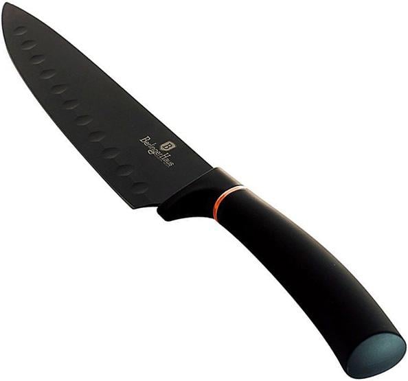 Нож поварской Berlinger Haus Black Rose 20 см с алмазным покрытием (BH-2331)