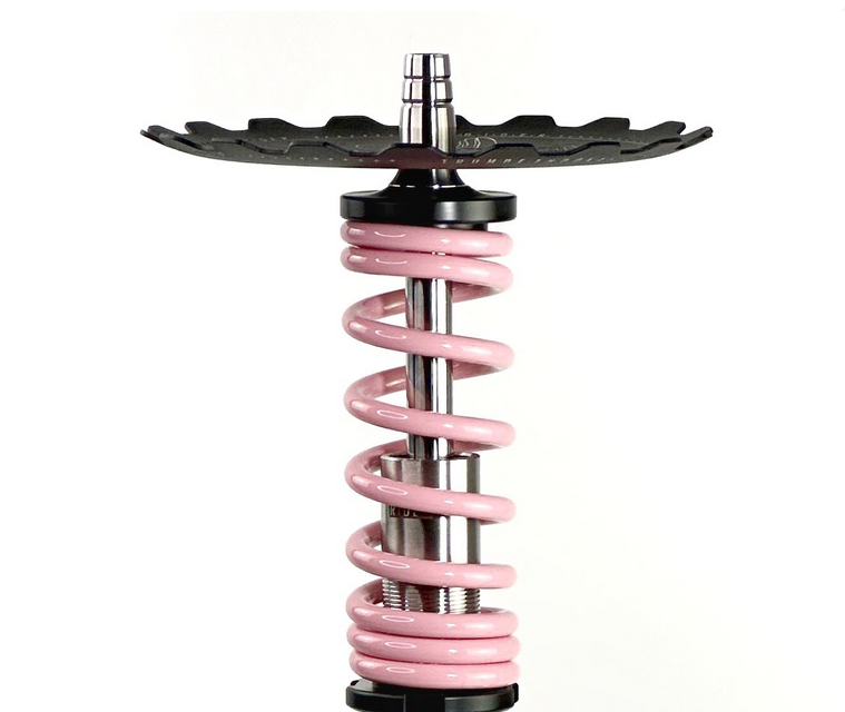 Кальян Trumpet Rider S Craft Рожево-білий (22739) - фото 2 Кальян Trumpet Rider S Craft Рожево-білий (22739) - фото 2