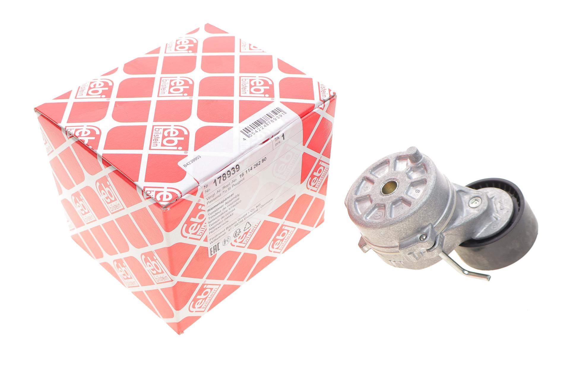 Натяжник ремень генератора FEBI BILSTEIN 178939 Citroen Berlingo/Opel Combo/Peugeot Partner 1.2 PureTech 18