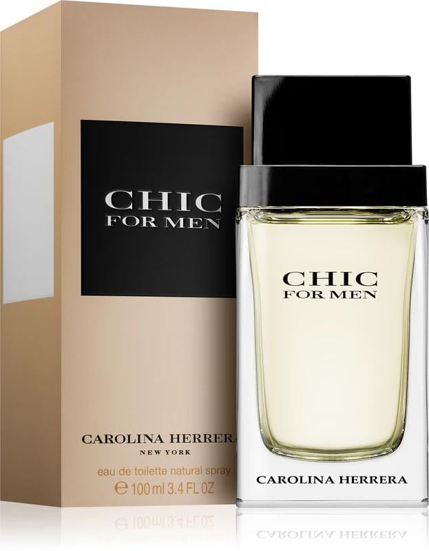 Туалетная вода для мужчин Carolina Herrera Chic 100 мл (18778932) Туалетная вода для мужчин Carolina Herrera Chic 100 мл (18778932)