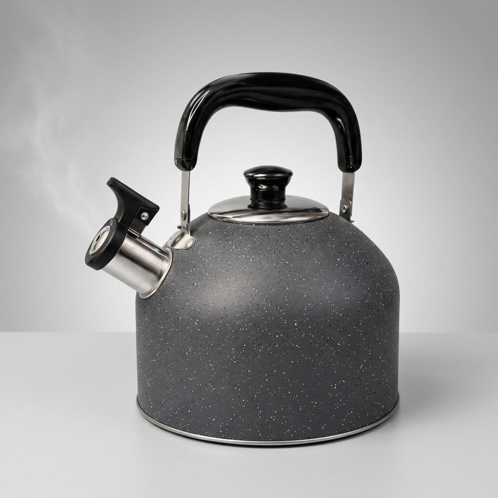 Чайник со свистком Huwangfu Stainless Steel Kettle из нержавеющей стали для плиты 3,5 л (37793581)