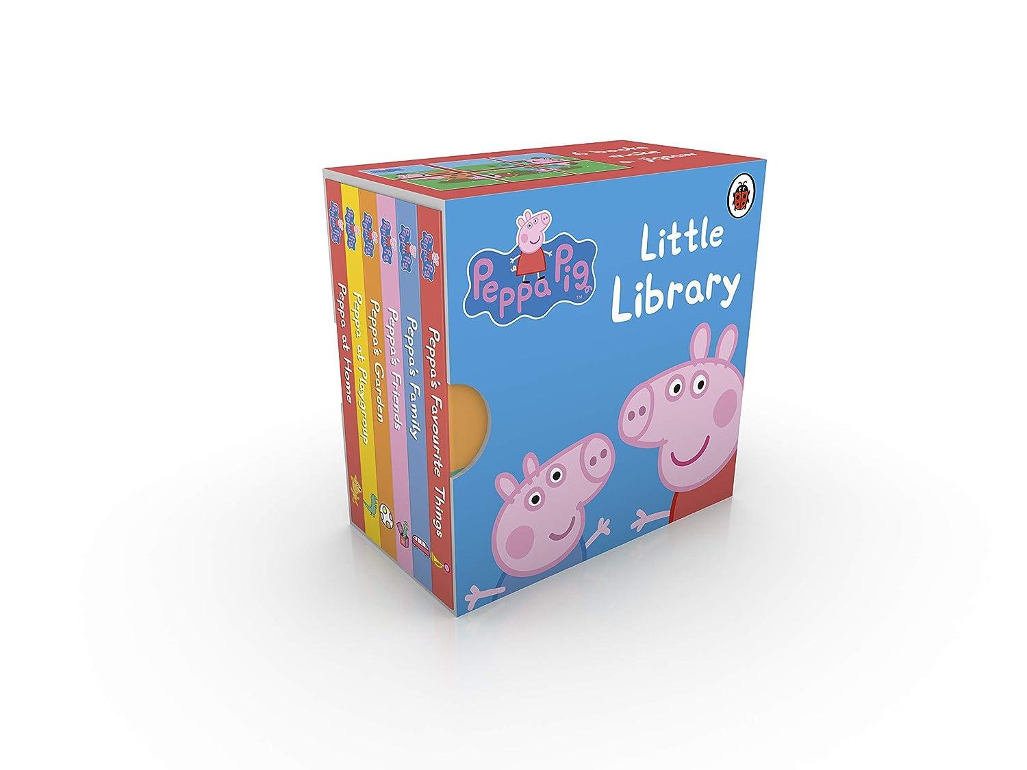 Книга Ladybird "Peppa Pig: Little Library 6 Board Book" (ISBN:9781409303183)