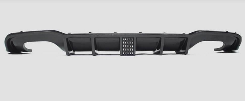 Диффузор заднего бампера DDCarbon V2 для S-Line SD 2017-2020 DDCarbon для Audi A3 2012-2020 гг. натуральный карбон (133013)