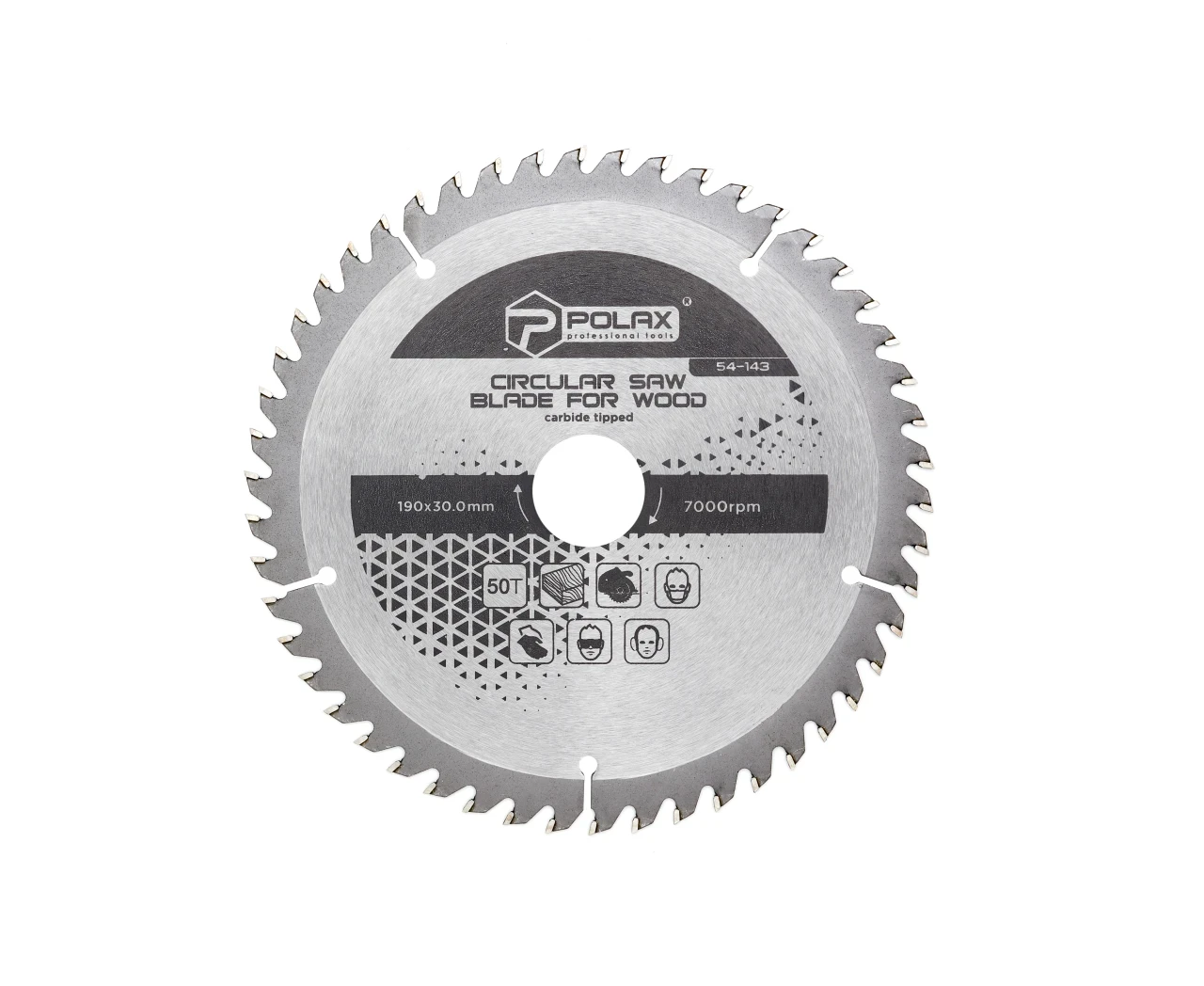 Диск пильный по дереву 190x30,0/25,4/20/16 мм 50Т (27806095)