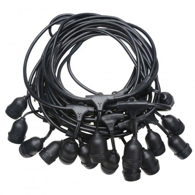 Гирлянда уличная влагозащитная 15 м на 30 LED ламп 4W 4500K IP-65 (led3-ip65-15m)