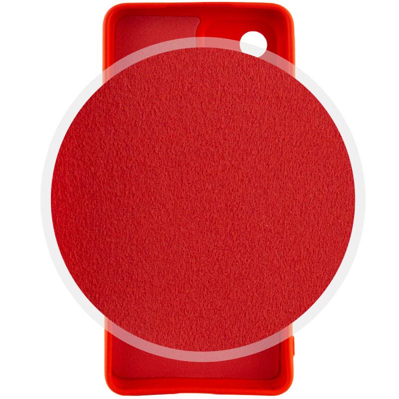 Противоударный Чехол Silicone Cover Lakshmi Full Camera (A) для Samsung Galaxy A34 5G Красный / Red - фото 3