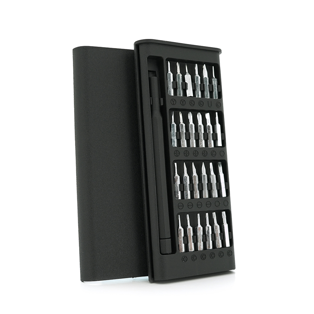 Набор отвертки с битами 24-in-1 биты S2 пластиковая ручка длина держателя 88 мм (YUT_V7424)