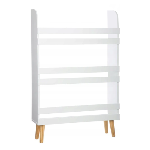 Стелаж підлоговий для іграшок/книг RUHHY з 3 полицями Білий (26440) Стелаж підлоговий для іграшок/книг RUHHY з 3 полицями Білий (26440)