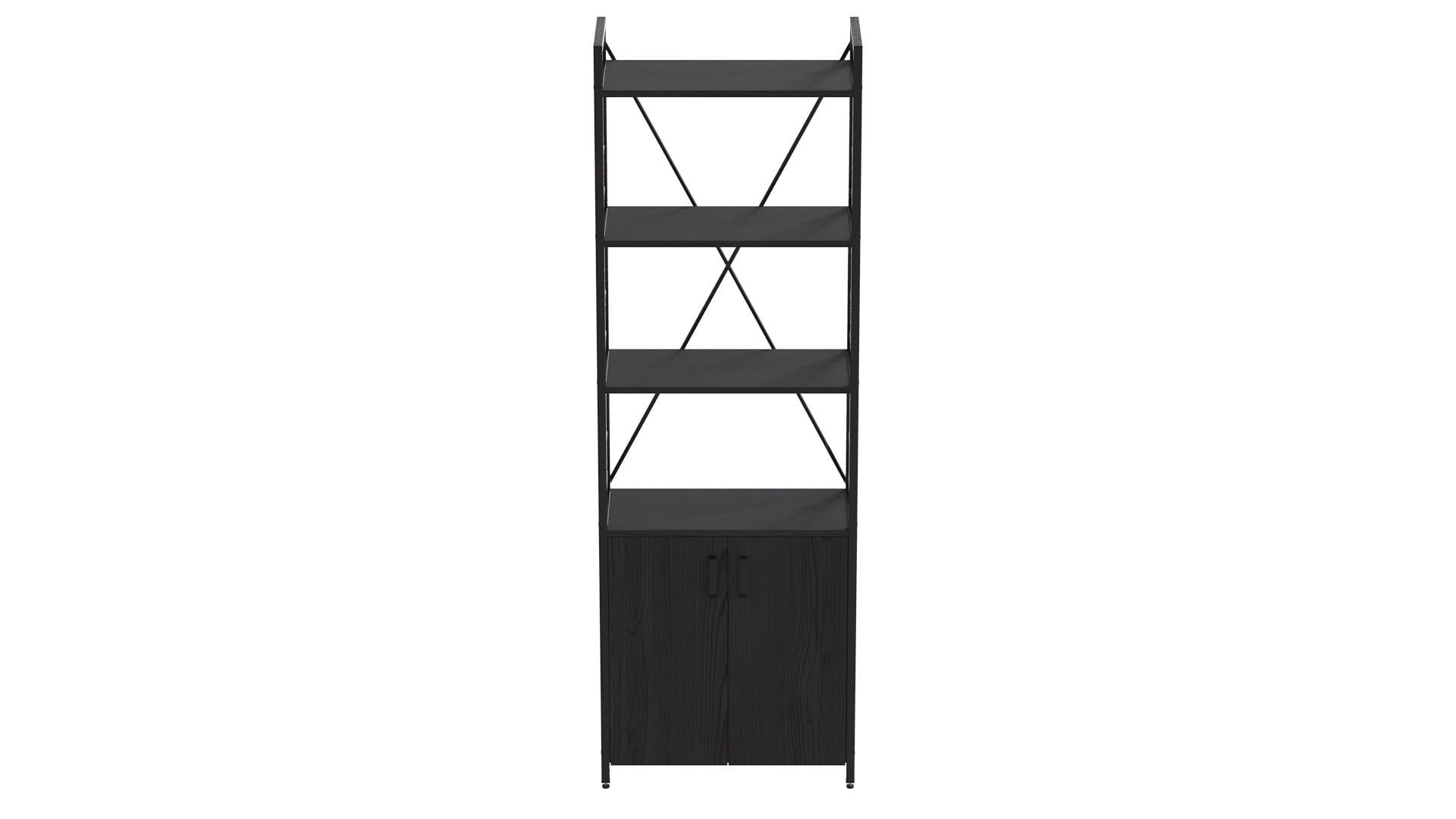 Этажерка Ferrum-decor Коннект 4/60 с тумбой ДСП 179x60x28 см Черный/Сосная Кембра (FRD-104486) Этажерка Ferrum-decor Коннект 4/60 с тумбой ДСП 179x60x28 см Черный/Сосная Кембра (FRD-104486)