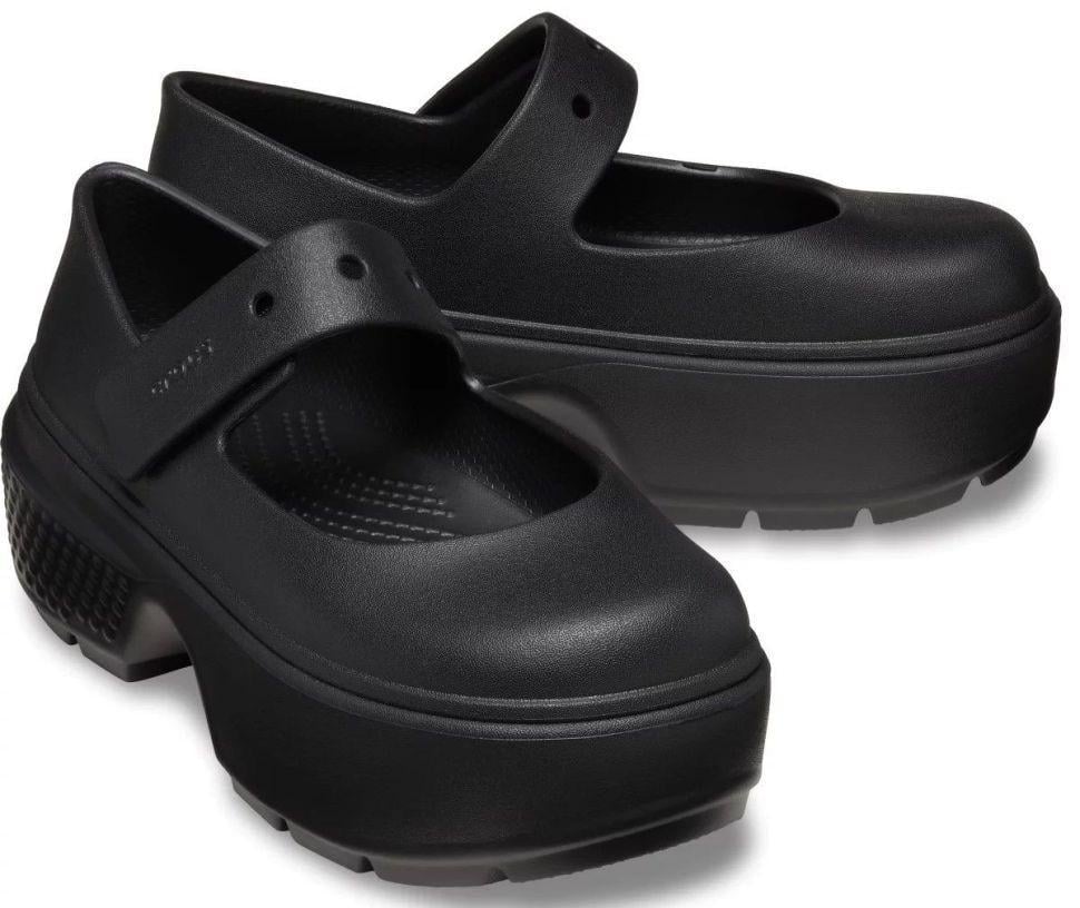 Крокси жіночі Crocs Stomp Mary Jane р. 39-40 Чорний (24038)