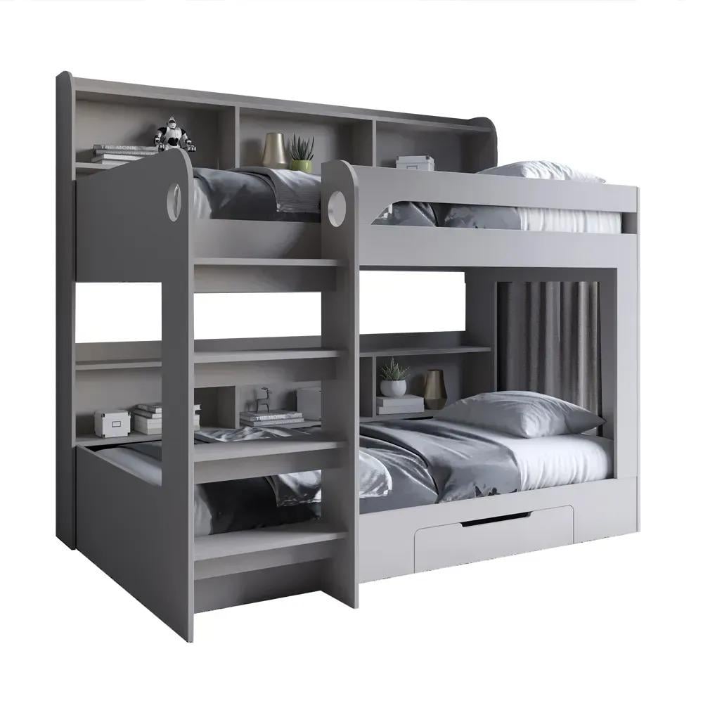 Ліжко Майнкрафт з ящиком 90х190 см Кашемір (28265443) - фото 2 Ліжко Майнкрафт з ящиком 90х190 см Кашемір (28265443) - фото 2