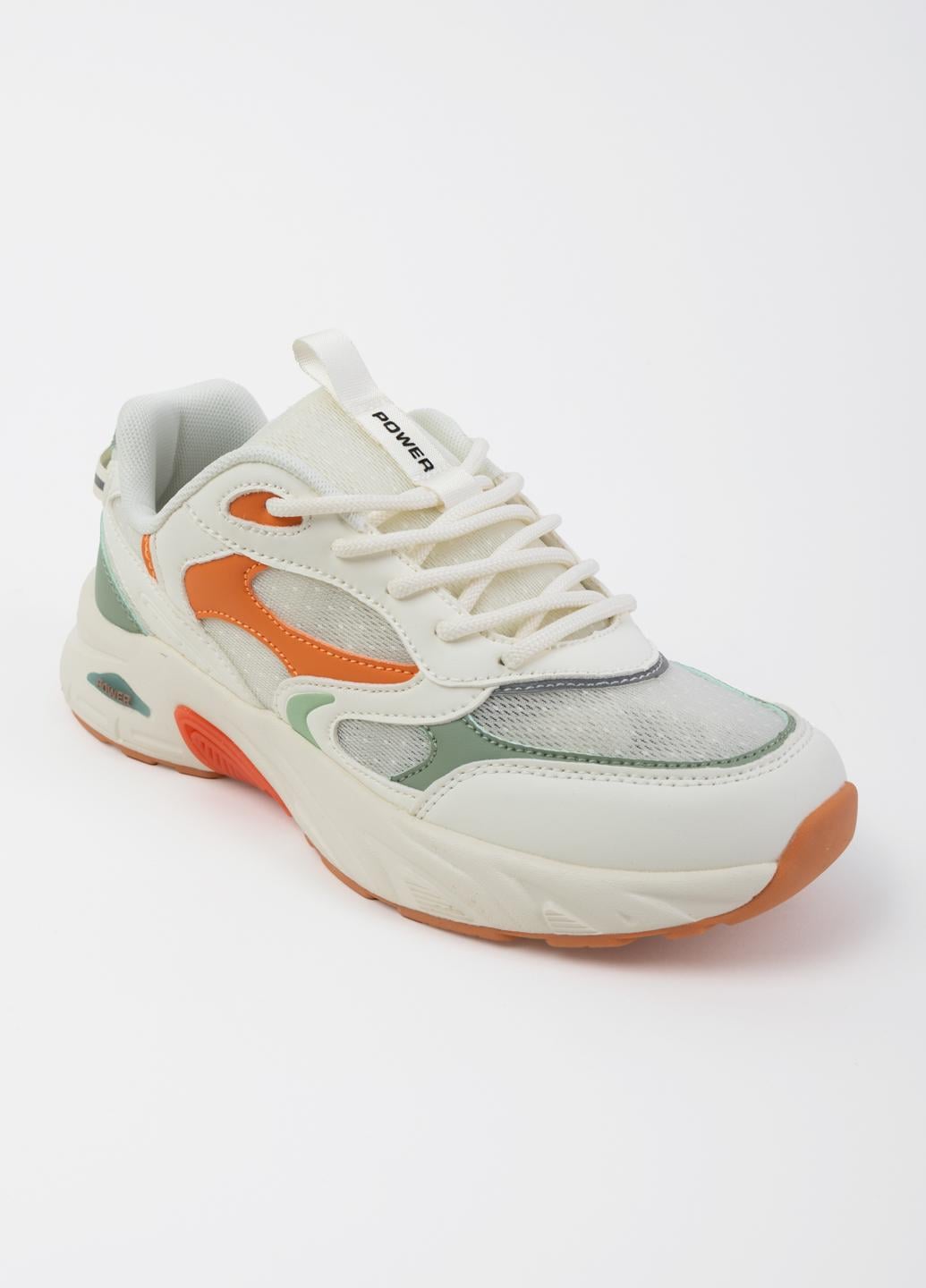 Кроссовки женские Power TF8406-4 р. 40 Бежевый (345903_40)