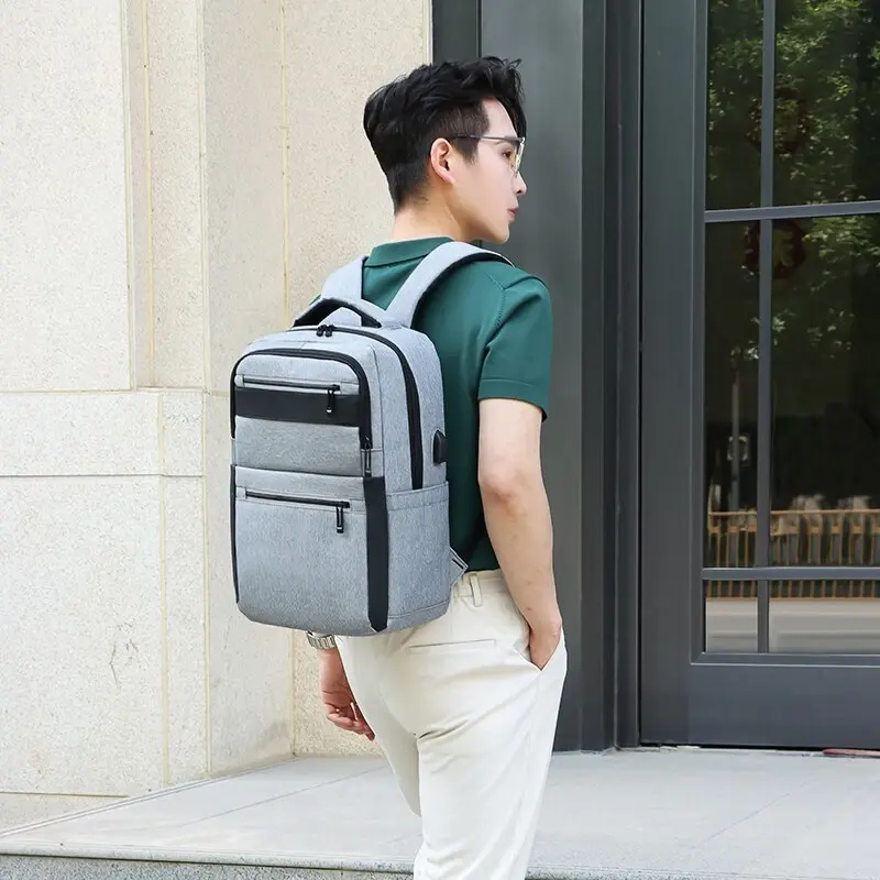 Рюкзак городской молодежный Серый (29833406) - фото 4 Рюкзак городской молодежный Серый (29833406) - фото 4