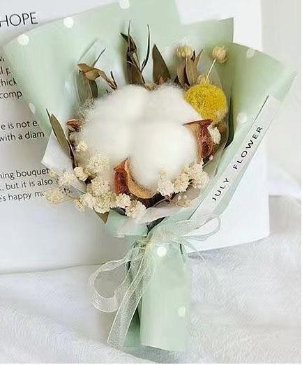 Букет сухоцвітів декоративний міні формат (К1596)