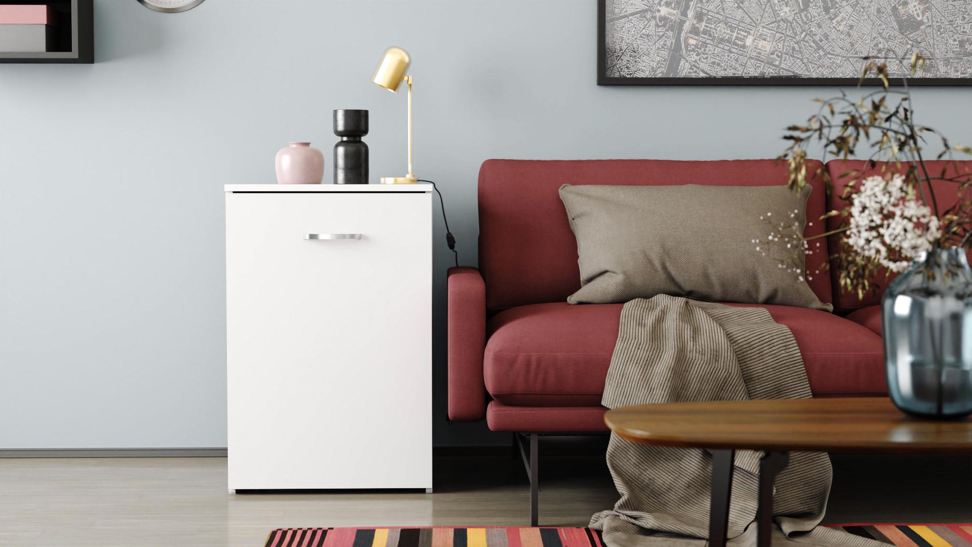 Стіл-тумба трансформер Ferrum-decor 1/2 ДСП 16 мм 750x1450x600 мм Білий (FRD-105074) - фото 12 Стіл-тумба трансформер Ferrum-decor 1/2 ДСП 16 мм 750x1450x600 мм Білий (FRD-105074) - фото 12