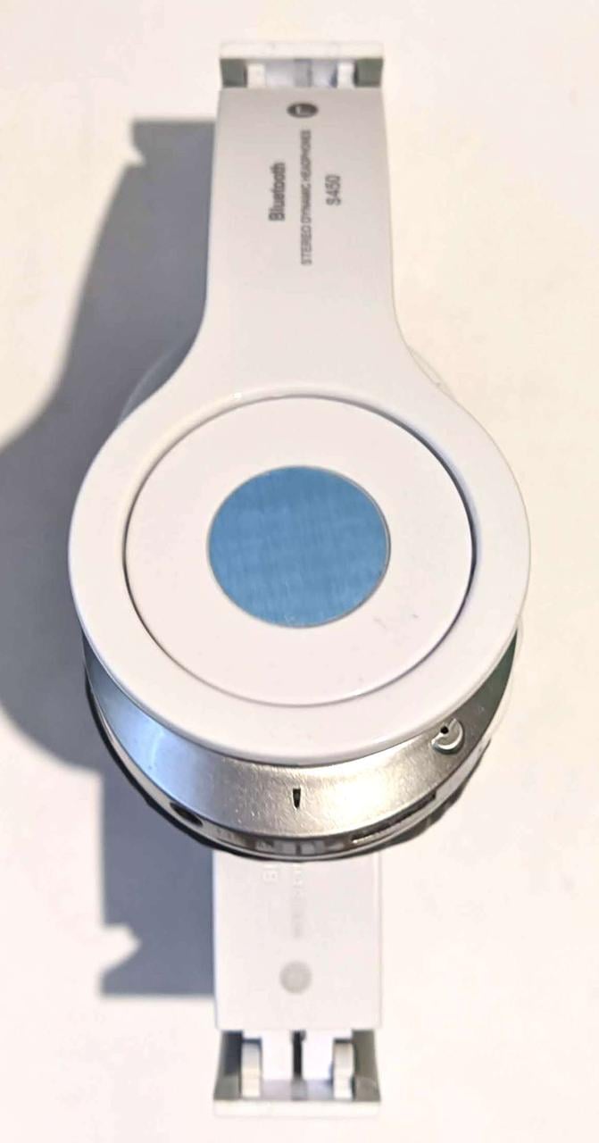 Наушники беспроводные накладные Monster S450 Bluetooth с микрофоном складные White (3511836) - фото 2 Наушники беспроводные накладные Monster S450 Bluetooth с микрофоном складные White (3511836) - фото 2